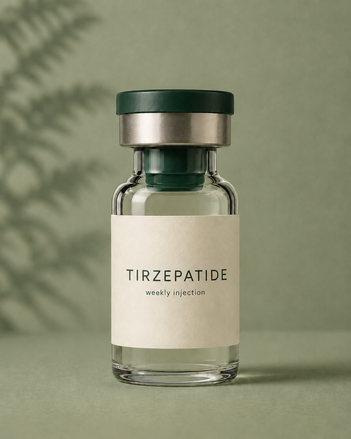 Tirzepatide prescription treatment vial