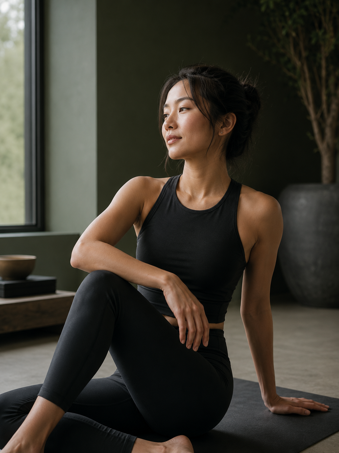 Candid lifestyle moment representing a recovery and wellness goal